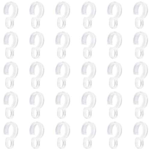 ITROLLE 3Packs 30PCS 24-30mm Wind Proof Hanger Hook Windproof Hooks Clothes Drying Rack Organizer Clothes Hangers