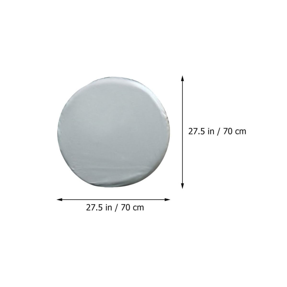 Juego de 4 Fundas para neumáticos de Repuesto, Tela Oxford Impermeable y Resistente a la Suciedad, compatibles con Ruedas de 27 a 29 Pulgadas, Ideales para Garaje y Almacenamiento