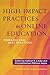 High-Impact Practices in Online Education: Research and Best Practices