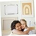 OHPHCALL Magnetic Writing Board Portable Dry Erase Whiteboard Erasable Magnet Board for Home School Classroom and Educational for All Ages