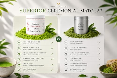 Té matcha en polvo ceremonial 30 g miniatura 3