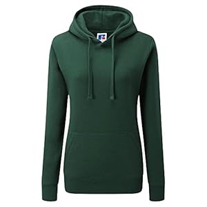 Russell Womens Premium Authentic Hoodie (3-Layer Fabric) (L) (Bottle Green)