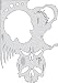 Artool Freehand Airbrush Templates, Skull Master Frontal