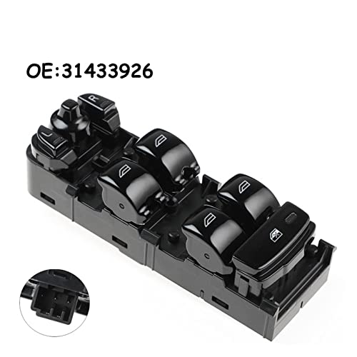 Interrupteur de fenêtre haut de gamme pour commande électrique Volvo 31433926 - 2