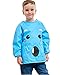 Babero Impermeable para Bebé Niños con Mangas Largas Babi Infantil de Pintar Jugar Comer con Estampado Lindo Delantal de Pintura Escolar