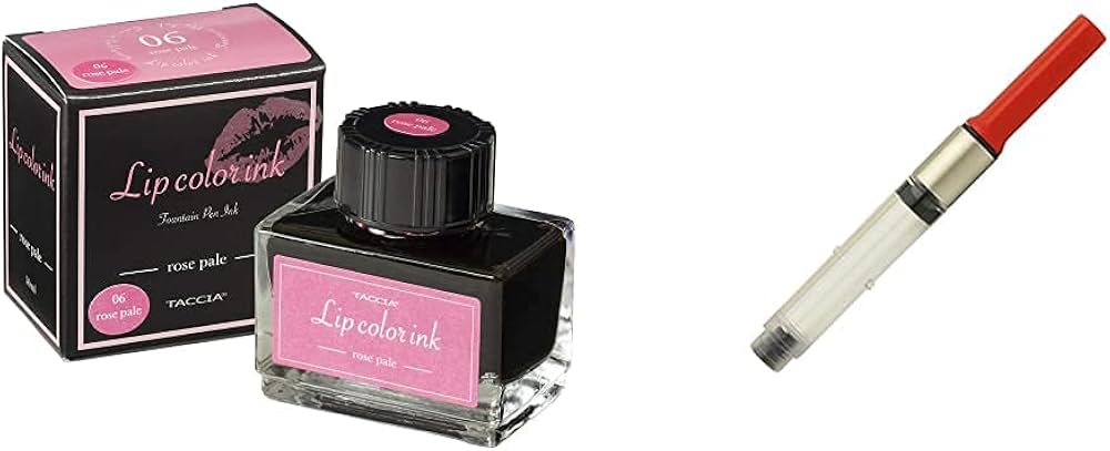 Amazon | 【セット買い】TACCIA 万年筆インク 水性染料 リップカラー
