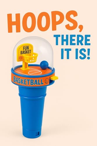 Image of Mini Finger Basketball Shooting Game for Kids with Lights & Music | Handheld Fingertip Basketball Toy | Portable Travel Game for Boys & Girls | Indoor Tabletop Game