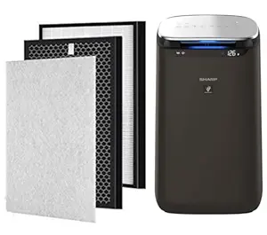 ILoveCleanAir Replacement filter set Compatible for Sharp FP-J80M-H & FP-J60M-W Air Purifier-(Size HEPA-450X250X38mm, and CARBON 450X250X10mm) with Pre-Filter (ONLY FILTER SET NOT The PURIFIER)