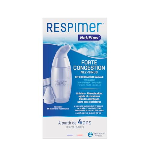 RESPIMER NetiFlow- Kit de riego nasal y sinusal