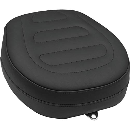 Mustang Motorcycle - 13-17 Harley Softail Breakout Standard Touring Passenger Seat Trapezoid - Black