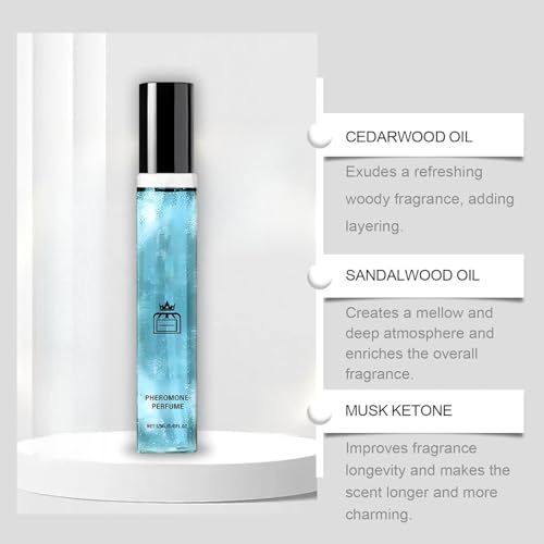 Mens-Pheromone-Perfume-Fresh-Eau-Toilette-Long-lasting-Eau-PerfumeSuitable-For-All-SkinWooden-Scent-12ML-1pcs