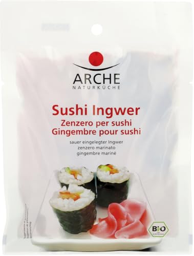 Arche Naturküche Sushi de jengibre orgánico (2 x 105 g)