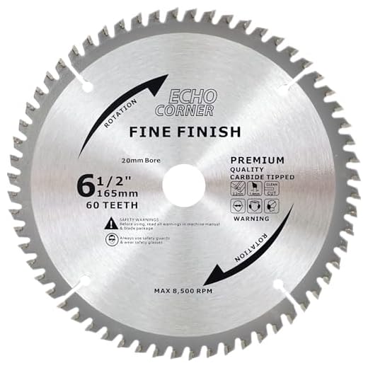 Echo Corner 60-Tooth Circular Saw Blade