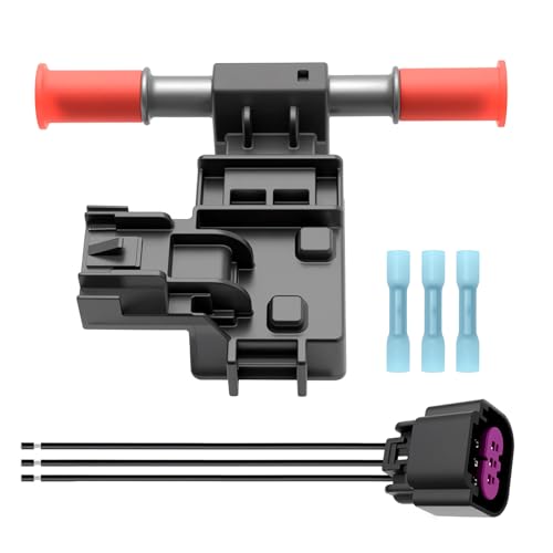 E85 Flex Fuel Sensor with Connector Wiring Harness Compatible with Chevrolet Captiva Sport Equinox Silverado Suburban GMC Sierra Yukon Buick Lacrosse Replacement for 13507128 13577394