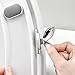 Toilet Seat Lifter Handle | 2PC Adhesive Holder - Toilet Seat Lifter Tool | 2 Piece for Home Bathroom Travel Hotel Public Restroom Restaurant