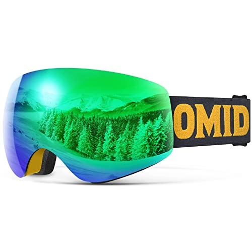 Omid Kids Ski Goggles, Z1 Anti-Fog Uv Protection Snow Goggles Frameless Otg Snowboard Goggles For Boys Girls Youth #TOP7