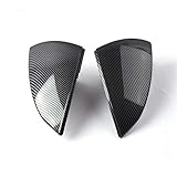 seat leon 1p spiegelkappen wechseln Auto Rückspiegel Shell Abdeckung für Seat für Leon MK3 5F ST FR für Cupra 2013 2014 2015 2016 2017 2018 2019 2020 Seite Rückansicht Abdeckkappen Shell.