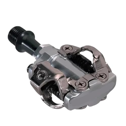 Genérico Compatible con Pedales SPD de Doble Cara Shimano PD-M520, rodamientos sellados con Tacos SH51