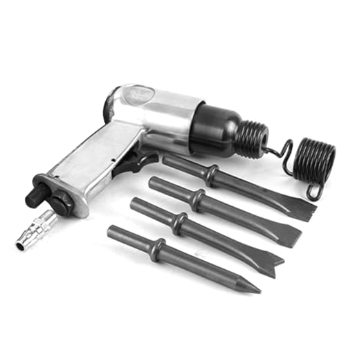 Sxmrmnx Neumatic - Herramienta de martillo de mano industrial de aire con mango potente, cincel de aire, herramienta de pala neumática, 150 mm