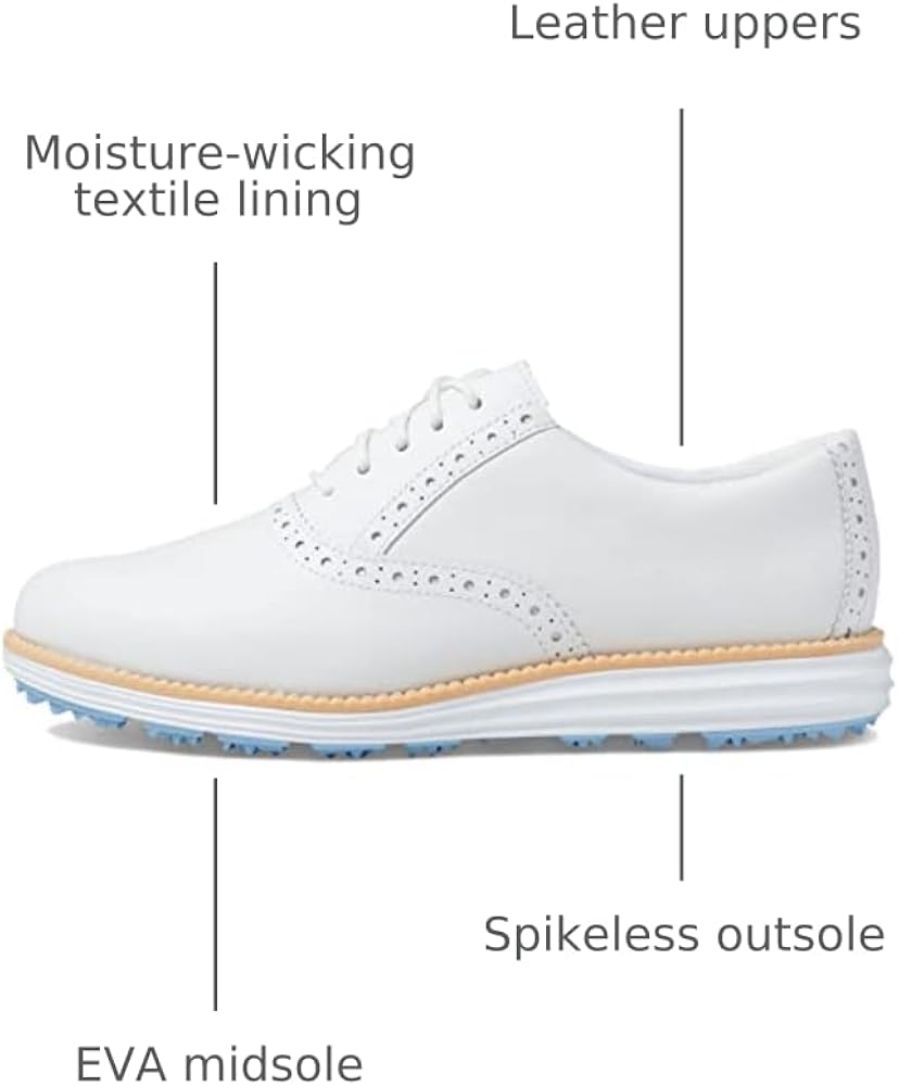 [COLE HAAN] ★[ORIGINA LGRAND SHORTWING] Women's golf shoes Cole Haan Women's OriginalGrand Shortwing Spikeless Golf