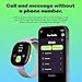 Fitbit Google Ace LTE - Kids Smartwatch with Call, Message, GPS, and Activity-Based Games, Ace Pass Data Plan Required - Spicy - Moovin