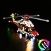 Produktbild Guangzhou Lichter für Lego Airbus H175 Rettungs Hubschrauber 42145, Dekorationslichter-Set für Lego 42145 (Lego Modell Nicht enthalten) (Fernbedienungs Version)