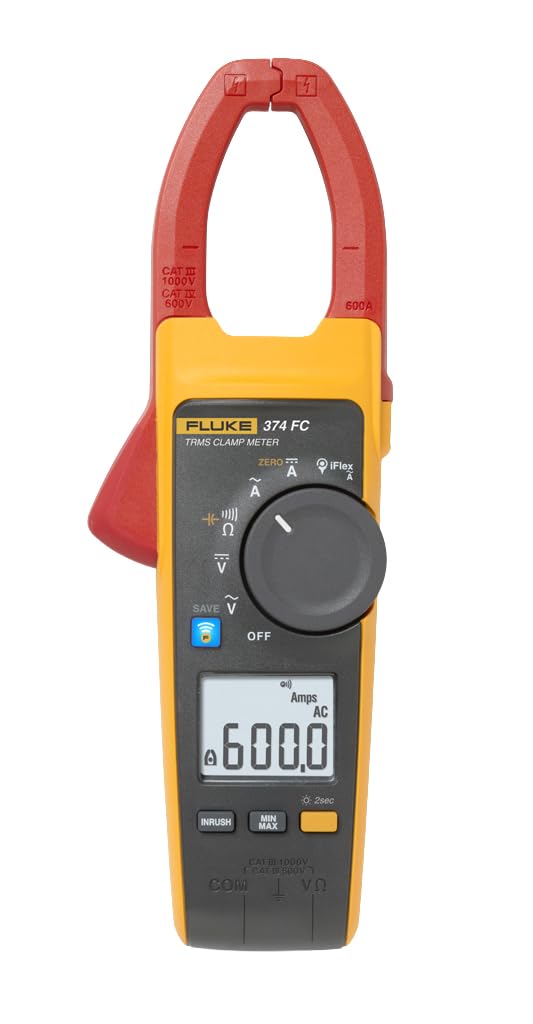 Pinza 600A TRMS CA/CC con Fluke Connect