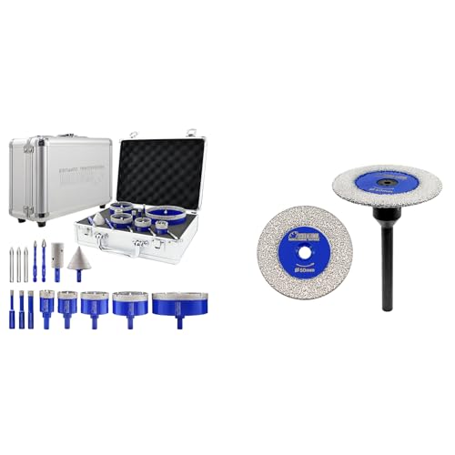 Kit de brocas de diamante para azulejos 15 piezas miniatura 1