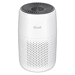 LEVOIT Air Purifiers for Bedroom Home, 3-in-1 Air Filter Cleaner with Fragrance Sponge for Quiet Sleep, Remove Odor Allergies Smoke Dust Pet Dander, Office Desktop, Small Room, Core Mini-P, White
