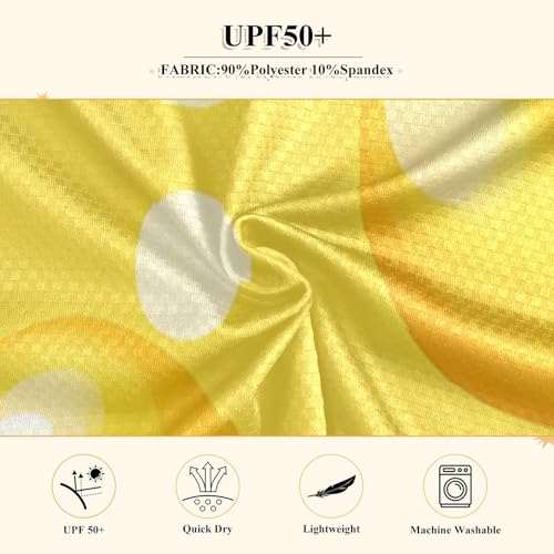 Yellow Rubber Ducks Pattern Boys Rash Guard Long Sleeve UPF 50+ Boys Swim Shirt Quick Dry Shirt for 3-12 Years4