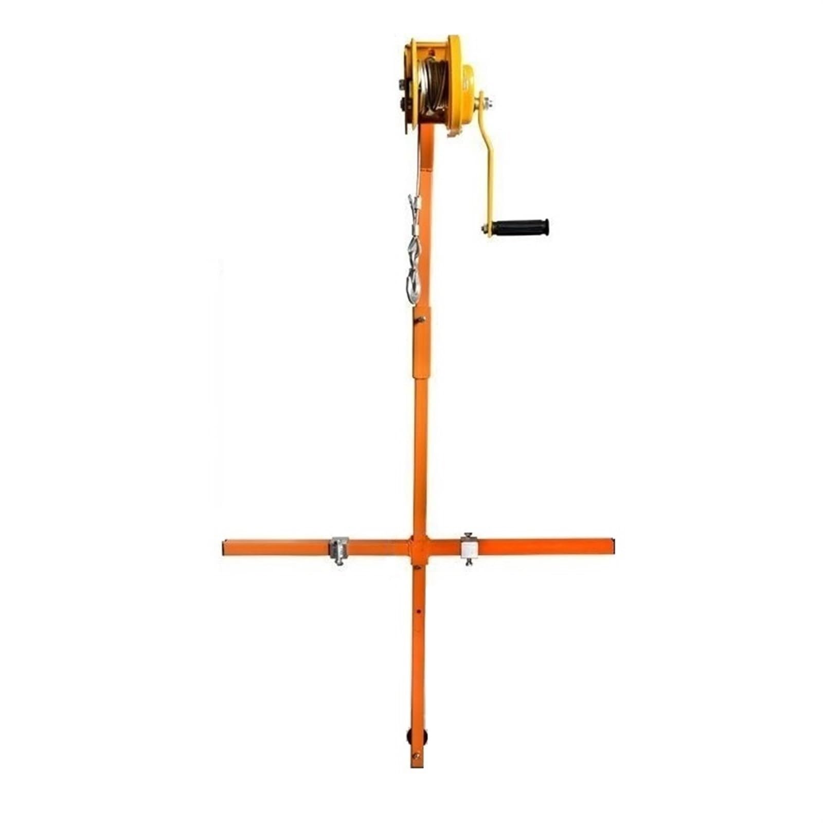 Generic Special Small Crane for Installing Air Conditioners, Special Tools for Lifting Outdoor Air Conditioner Units, 3 Hp/5 Hp, Portable MINGPING(Color:3HP Brackets+Winch 10m)