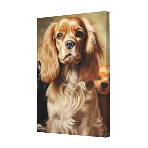 Cocker Spaniel impression sur toile HD 30x45 cm poster déco
