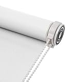 Skansen Tension Roller Blinds Blackout Fabric Custom Made Any Size from 20-90 inch Wide UV...