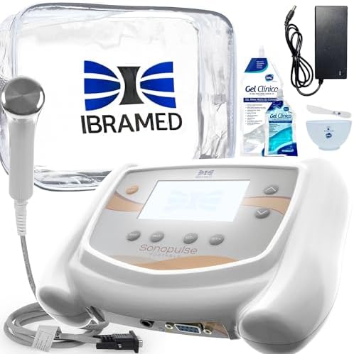 Kit Sonopulse Portátil Ultrassom de 1 e 3 MHz + Bolsinha transpor...