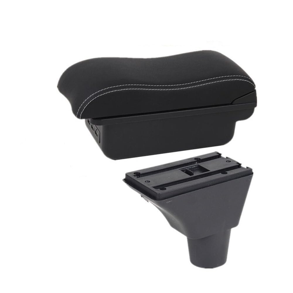 Aierdeyp B White Line 3Usb Car Armrest Box For Citroen For C3 For C4