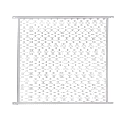 Guardian Steel Pet Grille Screen Door Protector for Dogs Pets Cats Scratch Protector Replacement (Grey, 30 inch) Screen Door Guard Pet Proof Rv Screen Door Grill Guards