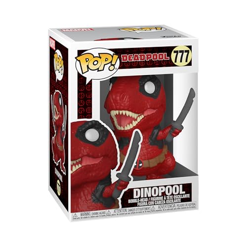Funko Pop! Marvel: Deadpool 30th - Dinopool - Figurine en Vinyle à Collectionner - Idée de Cadeau - Produits Officiels - Jouets pour Les Enfants et Adultes -...