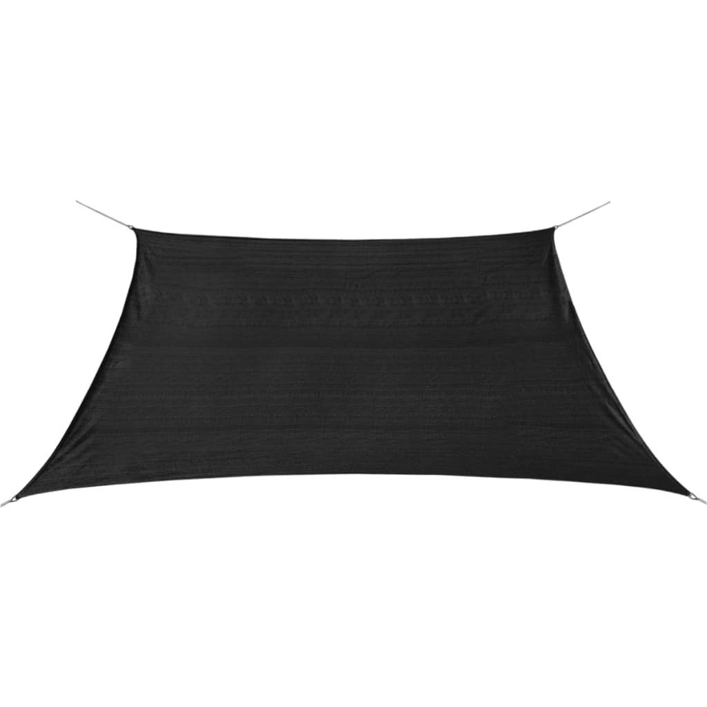 vidaXL Sunshade Sail HDPE Square 2x2 m Anthracite — image 1