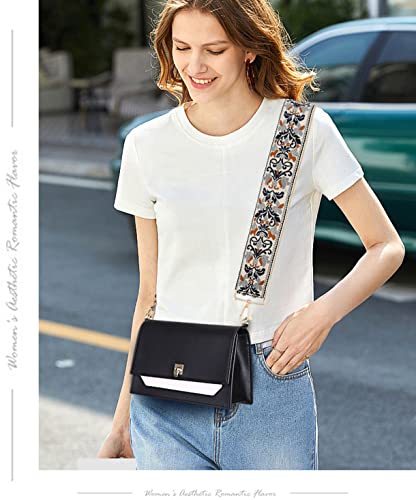 Image of Purse Strap Wide Replacement Crossbody Strap Handbag Guitar Strap Purse Shoulder Strap Adjustable