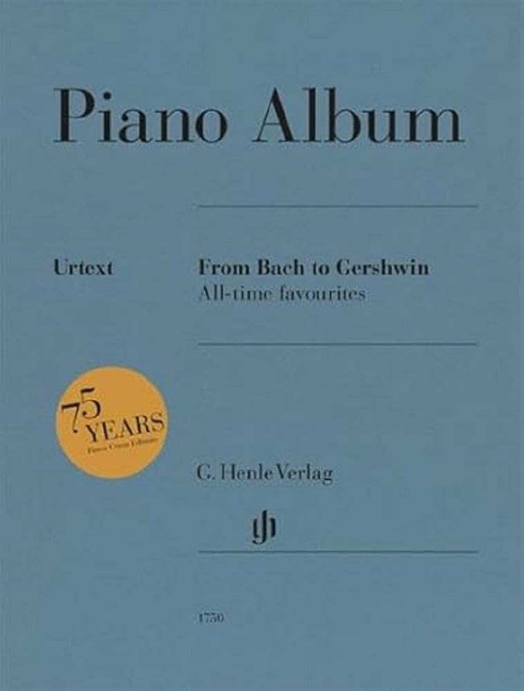 Piano Album - From Bach to Gershwin All-time favourites - Piano Sheet Music - G. Henle Verlag (HN 1750): Besetzung: Klavier zu zwei Händen