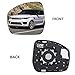 LOIYLLEN Driver Side Mirror Replacement for Range Rover Sport 2014 2015 2016 2017 2018 2019 L405 L494 - Left Side Mirror Glass, Rear View Mirrors Glass with Power Heated