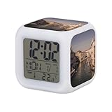 Alarme personnalisable : 8 sonneries programmables, sonnerie d’une minute avec fonction Snooze