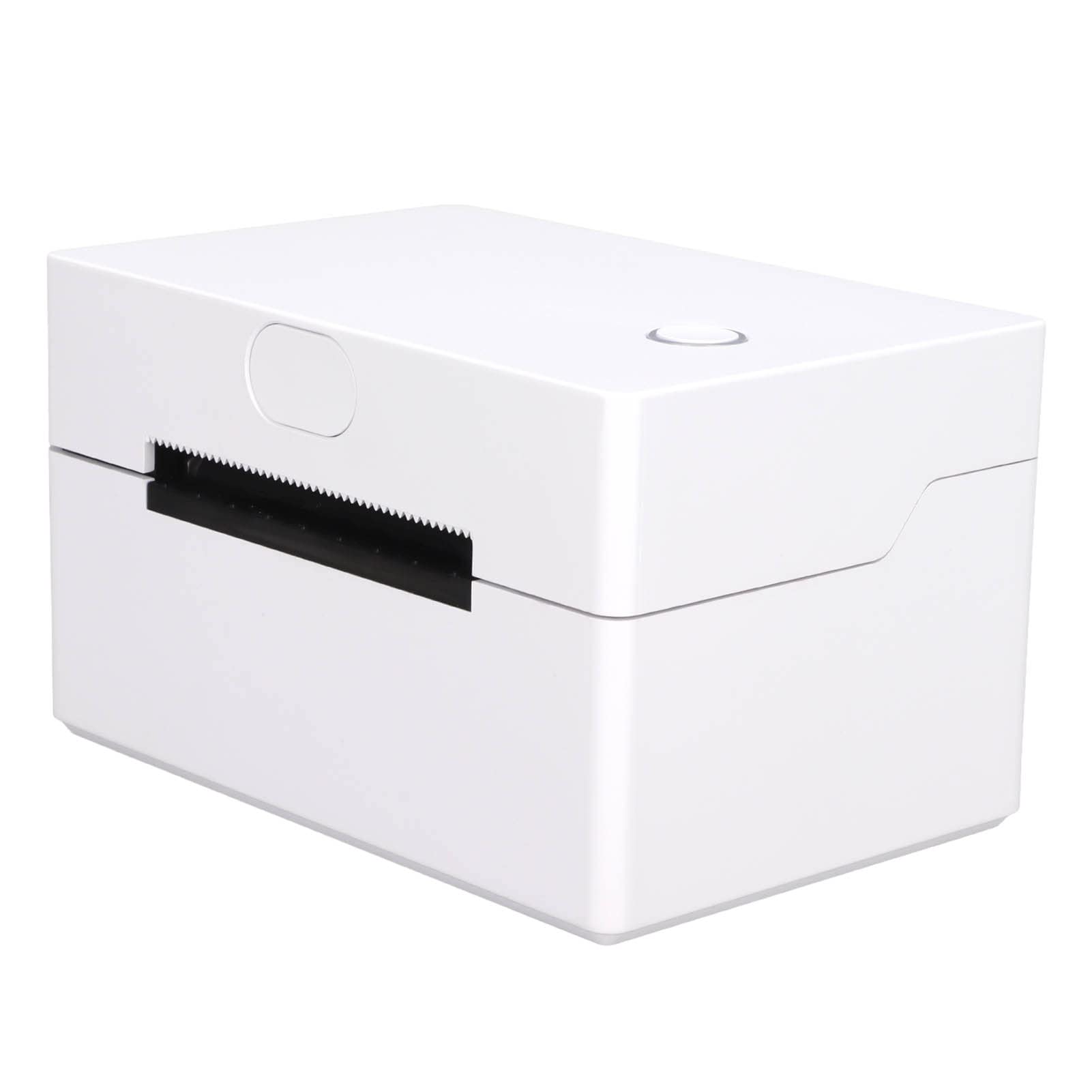 Desktop Label Printer, 200mm/s 203DPI USB Thermal Printer, 40 to 80mm Printing Width, Used in Warehouses, Logistics, Markets(UK PLUG)