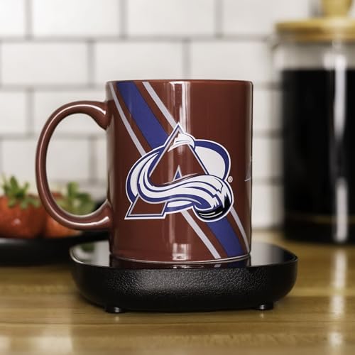 Uncanny Brands Colorado Avalanche Mug Warmer with Mug