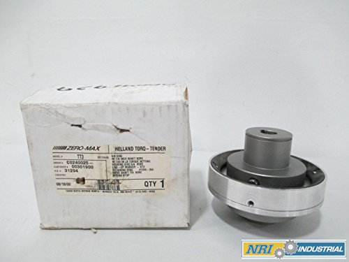 NEW ZERO-MAX TT3 HELLAND TORQ-TENDER 100LB-IN 5/8X7/8IN BORE D263503