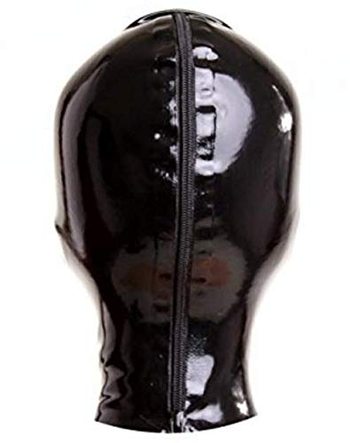 Latex Maske Mfmyee für Bondage und BDSM, Fetisch Kopfhaube
