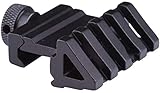 QFL Airsoft Rotpunktvisier, Rotpunktvisiere oder anderes Zubehör Weaver Style 45-Grad-Offset-Schienen-Montage 20mm Weber Alle Metallmaterialien