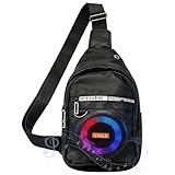 Sac à dos audio d'extérieur multifonctionnel : l'innovation combine des haut-parleurs Bluetooth de haute qualité avec des poches poitrine pratiques, équipé de puissants haut-parleurs de 10 W et de la technologie Bluetooth 5.4, offrant une connexion stable de 10 mètres et un son impressionnant, prend en charge les cartes Bluetooth/FM/U Stick / TF pour plusieurs modes de lecture, et est votre compagnon musical pour les sports de plein air et les voyages à vélo.