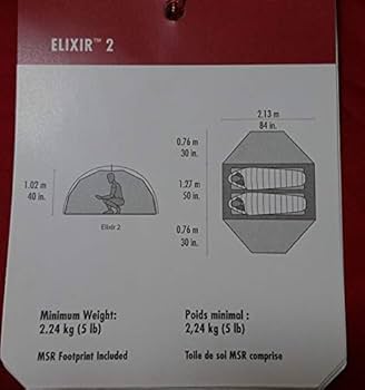 Amazon.co.jp: MSR Elixir2 エリクサー2 [2人用] テント V2 2018