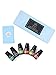 Essential Oils Set -BluSpirits 6 Piece Organic Blends For Diffusers, Therapeutic, Aromatherapy, Humidifiers, Home Care, Fragrance Gifts - Peppermint, Tea Tree, Lavender, Eucalyptus, Lemongrass, Orange